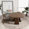 Bolton - Round Dining Table - Walnut - Image 3