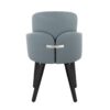 Dahlia - Contemporary Dining Chair (Set of 2) - Black / Gray - Image 5