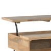Hunter - Small Lift Top Coffee Table - Natural - Image 3