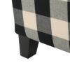 Contemporary Storage Ottoman With Seating And Storage - Black - Image 10