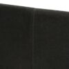 David - King Tufted Wingback Bed - Dark Charcoal Gray - Image 4