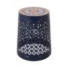 Cranbrook - Side Table With Tile Mosaic Top - Dark Blue - Image 3
