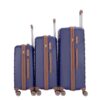 5 Piece Set (20"24"28 +A Travel Bag And A Toiletry Bag), Pp Hardshell Carry On Luggage Set With Tsa Lock Carry On Suitcase Luggage Durable Suitcase - Blue - Image 7