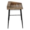Computer Desk For Home Office, Laptop, Storage Shelves, Versatile Placement - Brown - Image 4