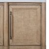 Cement Topped Server With Cane Insets - Sand - Image 2