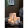 Unscented Soy Wax Candle (Set of 2) - White - Image 5