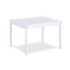 Della - 3-Piece Solid Wood Kids Table & Two Chair Set - White - Image 4