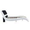 Queen Size Upholstered Platform Bed Frame With LED Lighting, Bluetooth Connection To Play Music Control, Backrest Vibration Massage, Curve Design, Wood Slat Support, No Box Spring Needed - White - Image 8