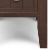 Acadian - Narrow Side Table With Drawer - Brown - Image 6