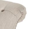Chaise Lounge With Button Tufted Diamon Stitch - Beige - Image 10