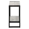 Accent Table, Side Industrial - Gray - Image 3