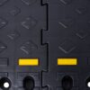 Heavy Duty Plastic 4" High Portable Automotive Curb Ramp For Cars & Wheelchairs Interlocking Design - Black - Image 13