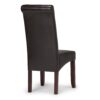 Cosmopolitan - Deluxe Tufted Parson Chair (Set of 2) - Tanners Brown - Image 5