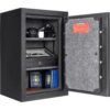 2.02 Cubic Ft Biometric Keypad Fire Resistant Safe - Black - Image 5