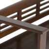 Adams - Entryway Storage Bench - Rustic Medium Brown - Image 5