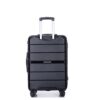 Hardshell Suitcase Spinner Wheels Pp Luggage Sets Lightweight Durable Suitcase With Tsa Lock, 3 Piece Set (20/24/28) - Black - Image 8
