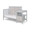 Connelly - 4 In 1 Crib and Changer Combo - Gray, Rockport Gray - Image 4