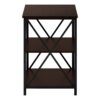 Accent Table, Side Contemporary & Modern - Espresso - Image 3