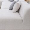 Audrey - U Shape Corner Sofa - Cream - Image 2
