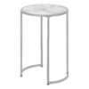 Accent Table, Side, Round - White - Image 4
