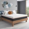 CopperCool 12" King Hybrid Memory Foam Mattress - Gray - Image 2
