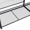 Open Style Wardrobe With Hanging Rails, Shelves And Drawers - Black - Image 8