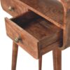 Mini Curved Console Table - Caramel - Image 4