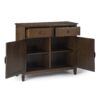 Connaught - Entryway Storage Cabinet - Rustic Natural Aged Brown - Image 2