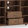 Artisan - Tall TV Media Stand - Rustic Natural Aged Brown - Image 6