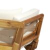 Outdoor Expandable Daybed And Cushions - Teak - Image 9