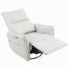 29.92" 270 Power Swivel Rocker Recliner Chair, Electric Glider Reclining Sofa With USB Ports, Power Swivel Glider, Rocking Chair Nursery Recliners For Living Room Bedroom - Light Gray - Image 17