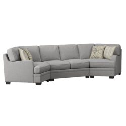 Berza - Cuddler Sectional - Gray