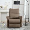 29.92" 270 Power Swivel Rocker Recliner Chair, Electric Glider Reclining Sofa With USB Ports, Power Swivel Glider, Rocking Chair Nursery Recliners For Living Room Bedroom - Brown - Image 8