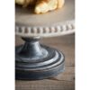 Wooden Display Stand With Beaded Trim - Black Brown - Image 8