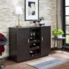 Hazen - Wine Cabinet II - Espresso - Image 4