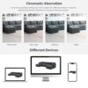 Chenille Modular Sectional Sofa, U Shaped Cloud Couch Set With Double Cushions, 6 Seat Sleeper Sofa Bed With Ottomans, Oversized Indoor Furniture - Dark Gray - Image 19