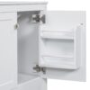 Bathroom Vanity With Single Sink, Combo Cabinet Undermount Sink, Bathroom Storage Cabinet With Two Doors And A Drawer, Soft Closing, Multifunctional Storage, Solid Wood Frame - White - Image 16