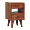 Mini Classic Multi Bedside Table - Caramel - Image 7