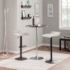 Adjustable Contemporary Bar Table - Black - Image 4