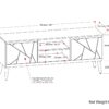 Jager - TV Media Stand - Natural - Image 11