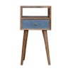 Mini Hand Painted Nightstand - Blue - Image 10