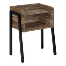 Accent Table, Side Contemporary & Modern - Brown