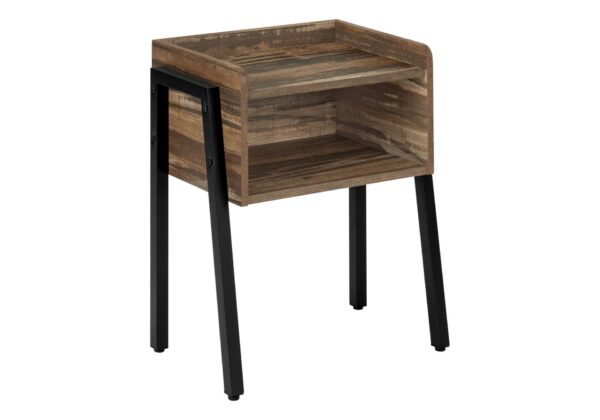 Accent Table, Side Contemporary & Modern - Brown