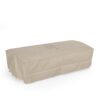 Vernon - Rectangle Fire Pit 50, 000 Btu - Dark Gray - Image 8