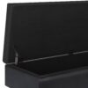 Owen - Rectangular Storage Ottoman - Midnight Black - Image 7
