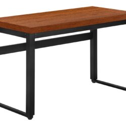 Computer Desk, Home Office, Standing, Adjustable, Laptop, Contemporary & Modern - Cherry