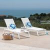 Myers - Chaise Lounge Ultimate Comfort - White - Image 5