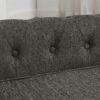 Modern Style Elegant Rectangle Pet Bed For Small And Medium Dogs, Durable Elevated Dog Sofa - Dark Gray - Image 11