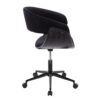 Vintage Mod - Mid-Century Modern Office Chair - Black - Image 2