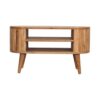 Stripe Media Unit - Oak - Image 8